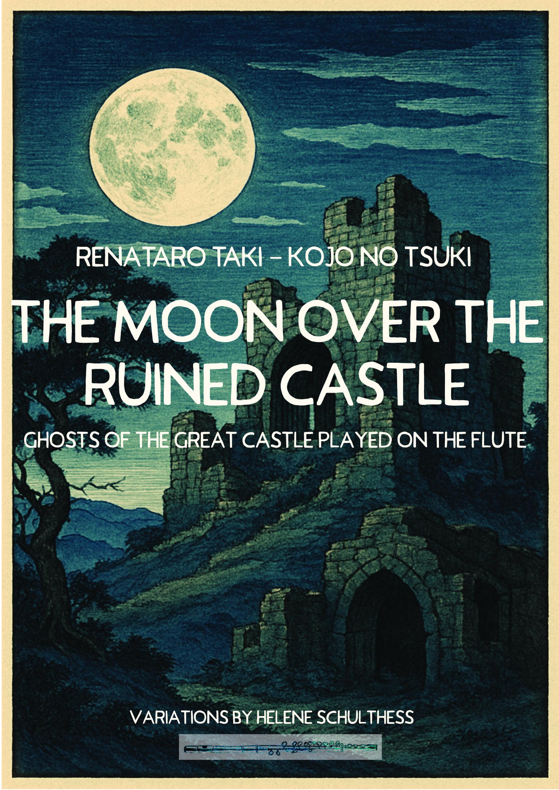Ruine im Mondlicht